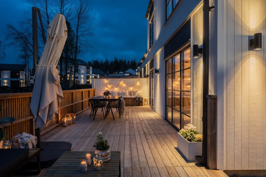 4. Tillbyggnad av takterrass till villa
